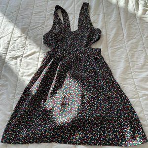 Urban Outfitters Coincidence & Chance Confetti Cutout Dress S